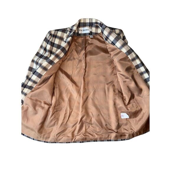 Vintage JHCollectibles Wool Plaid Blazer - Picture 6 of 13